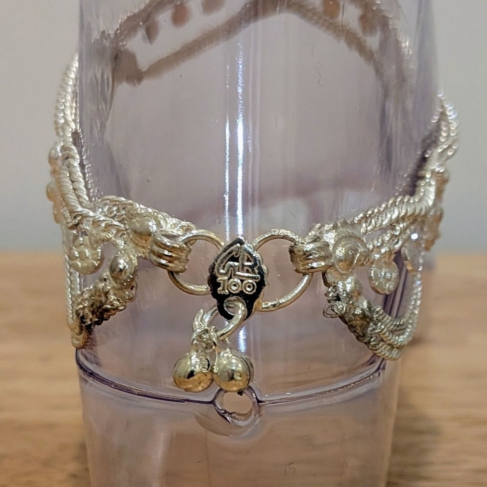 NWT Beckwoman Pair of Boho Silverstone Anklets - Picture 3 of 8